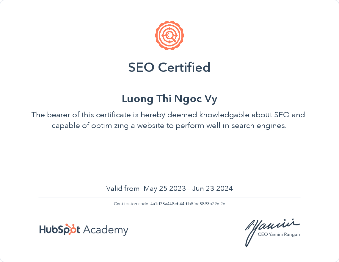 SEO Fundamentals